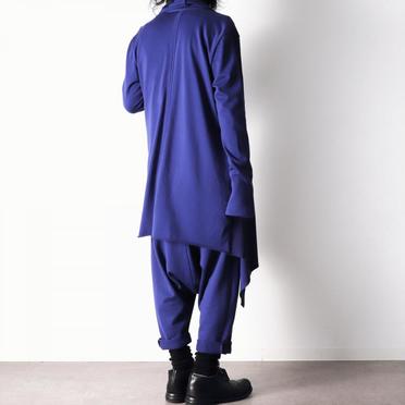 スーピマ裏毛 サルエルパンツ　ROYAL BLUE No.24