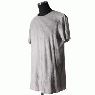 COTTON/LINEN REGULAR FIT T-SHIRT　HAND DYE No.2