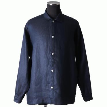 Linen Shirts　NAVY No.1