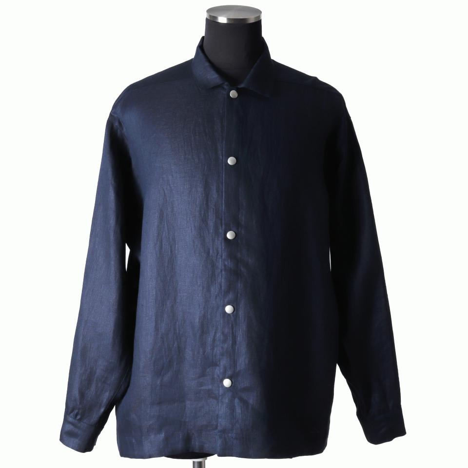 Linen Shirts　NAVY