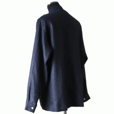 Linen Shirts　NAVY No.4