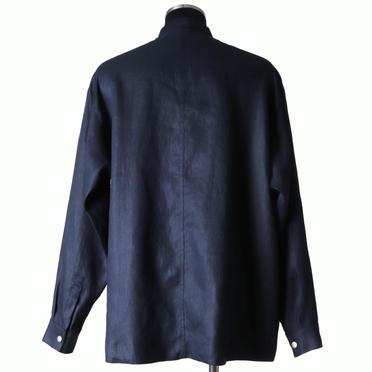 Linen Shirts　NAVY No.5