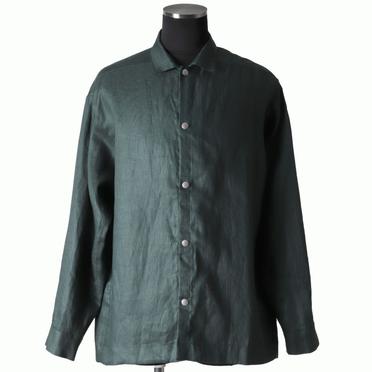 Linen Shirts　GREEN No.1