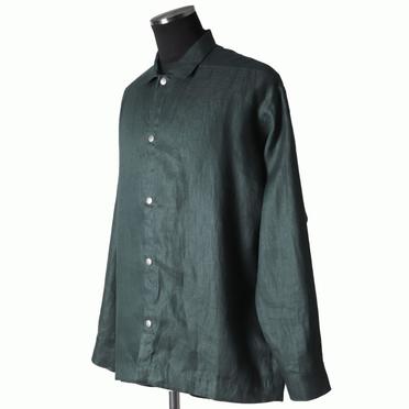 Linen Shirts　GREEN No.2