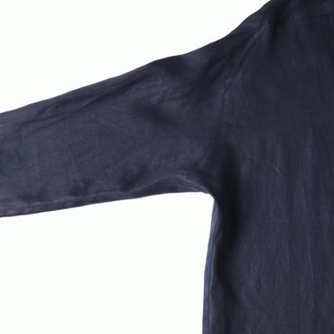 Linen Shirts　NAVY No.8