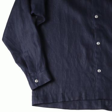 Linen Shirts　NAVY No.9