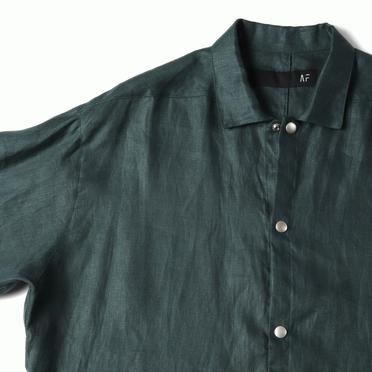 Linen Shirts　GREEN No.7