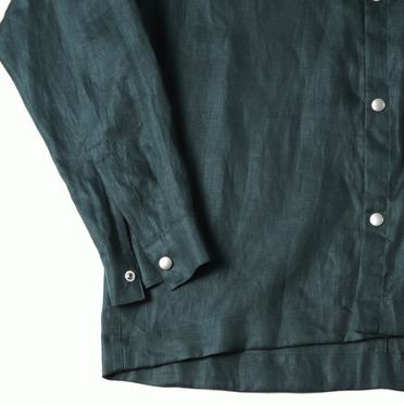 Linen Shirts　GREEN No.9