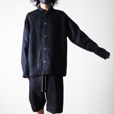 Linen Shirts　NAVY No.17