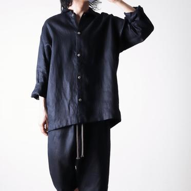 Linen Shirts　NAVY No.19