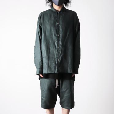 Linen Shirts　GREEN No.11