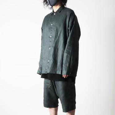 Linen Shirts　GREEN No.12