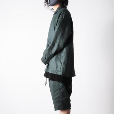 Linen Shirts　GREEN No.13