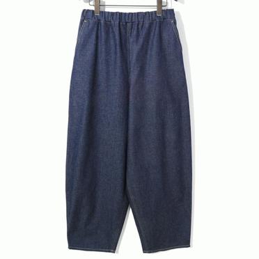 MIDIUMISOLID for Ladies デニムバルーンパンツ　NAVY No.1