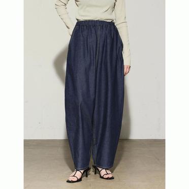 MIDIUMISOLID for Ladies デニムバルーンパンツ　NAVY No.8