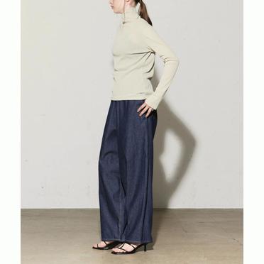 MIDIUMISOLID for Ladies デニムバルーンパンツ　NAVY No.13