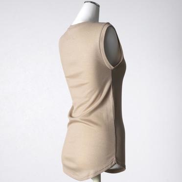 MIDIUMISOLID for Ladies リブタンクトップ　BEIGE No.5