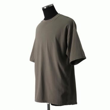 Embroidery Over Sized Tee　G.BROWN No.8