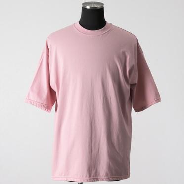 Embroidery Over Sized Tee　L.PINK No.1