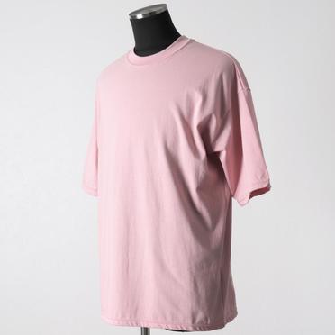 Embroidery Over Sized Tee　L.PINK No.2