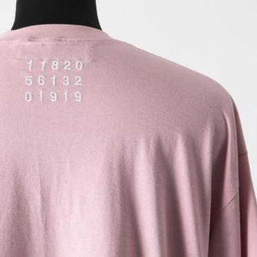 Embroidery Over Sized Tee　L.PINK No.8