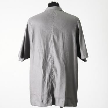 Stretch Linen Half Sleeve Shirts　L.GREY No.5