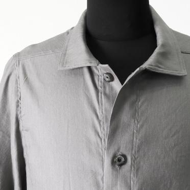 Stretch Linen Half Sleeve Shirts　L.GREY No.8