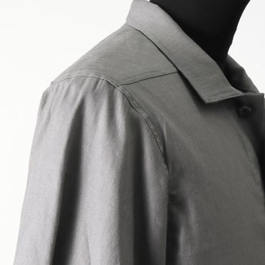 Stretch Linen Half Sleeve Shirts　L.GREY No.9