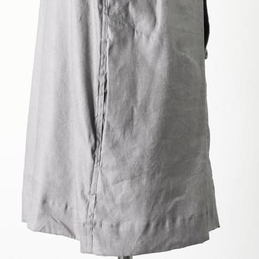 Stretch Linen Half Sleeve Shirts　L.GREY No.11