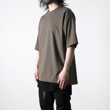 Embroidery Over Sized Tee　G.BROWN No.10