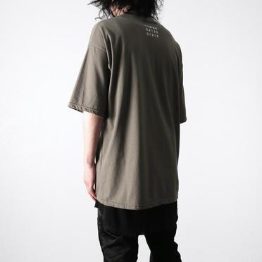 Embroidery Over Sized Tee　G.BROWN No.12