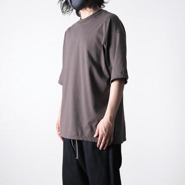 Embroidery Over Sized Tee　GREY No.3