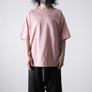 Embroidery Over Sized Tee　L.PINK No.9