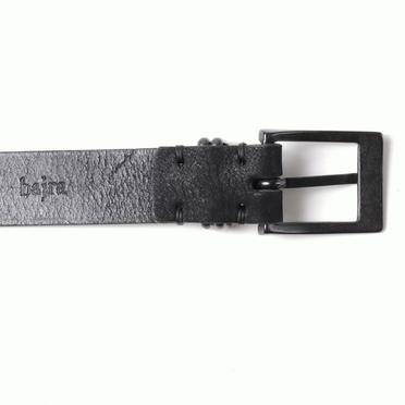 KIPレザーベルト　BLACK No.4