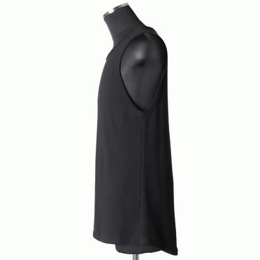 Middle Length Tank Top　BLACK No.3