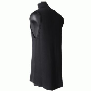 Middle Length Tank Top　BLACK No.4