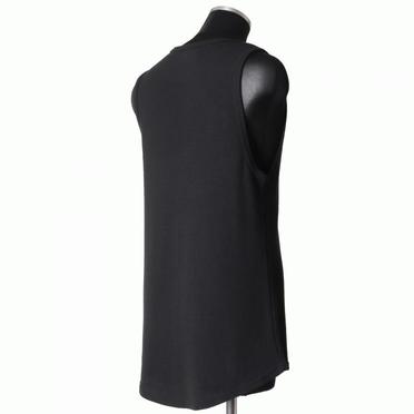 Middle Length Tank Top　BLACK No.6