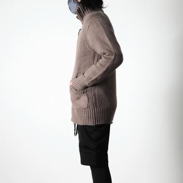 DRIVERS KNIT　CAMEL No.8