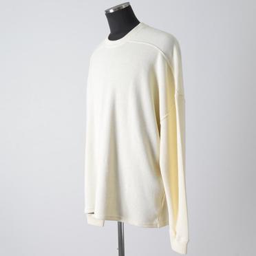 Rib Knit Oversize Top　IVORY No.2