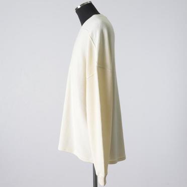 Rib Knit Oversize Top　IVORY No.3