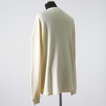 Rib Knit Oversize Top　IVORY No.4