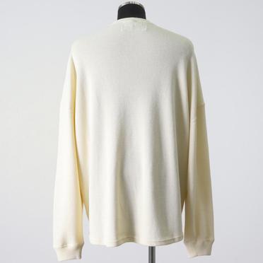 Rib Knit Oversize Top　IVORY No.5