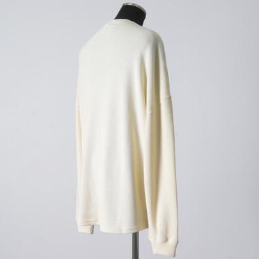 Rib Knit Oversize Top　IVORY No.6