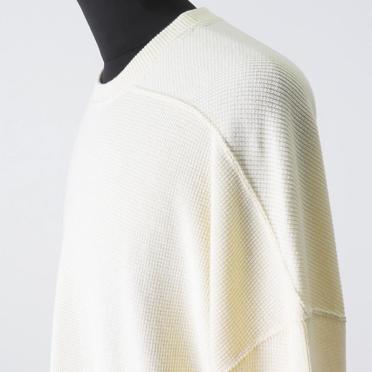 Rib Knit Oversize Top　IVORY No.8