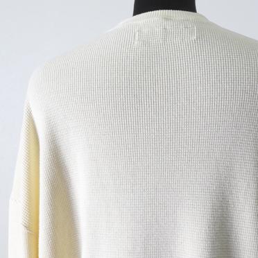 Rib Knit Oversize Top　IVORY No.9