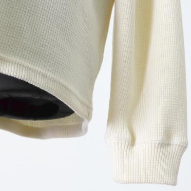 Rib Knit Oversize Top　IVORY No.11