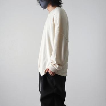 Rib Knit Oversize Top　IVORY No.15
