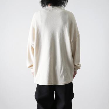 Rib Knit Oversize Top　IVORY No.17