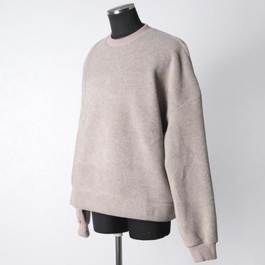 [SALE] 30%OFF　A.F ARTEFACT Knit Corduroy Combi Fleece Top　L.BEIGE No.2
