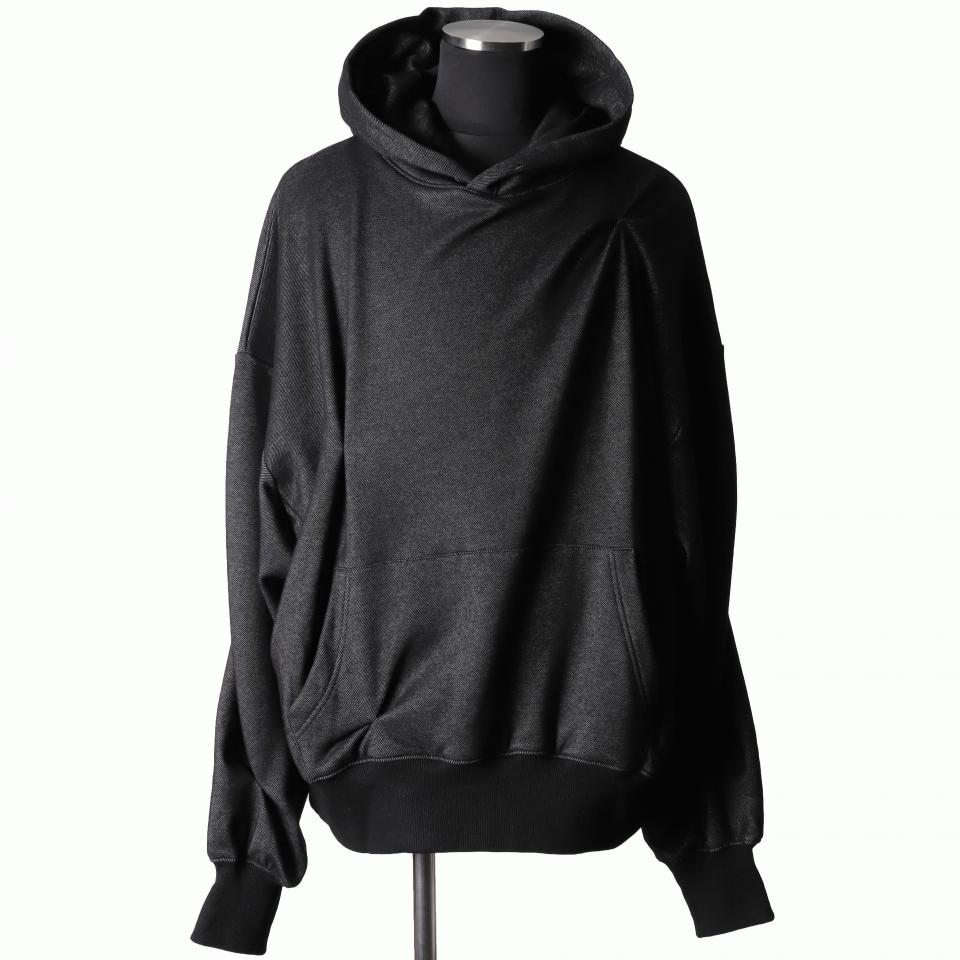 Bomber Heat Tuck Hoodie　MIX BLACK